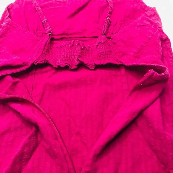 Wild Fable Women's Size Medium Sleeveless Woven Bodycon Dress Plum Purple New - Picture 16 of 16